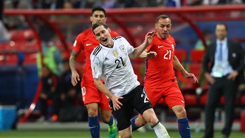 Confed. Cup: Germany, Chile End It 1-1, Amass Four Points Apiece In Group B