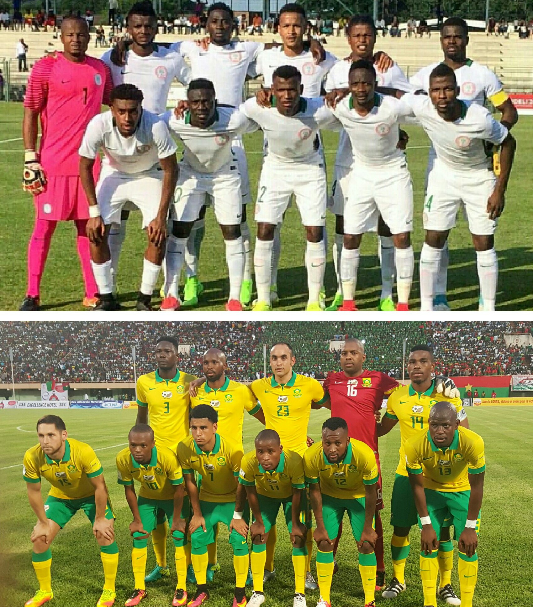 NIGERIA 7 – 1 SOUTH AFRICA: Eagles Dominate As Bafana Seek First Competitive Win In 2019 AFCON Qualifier