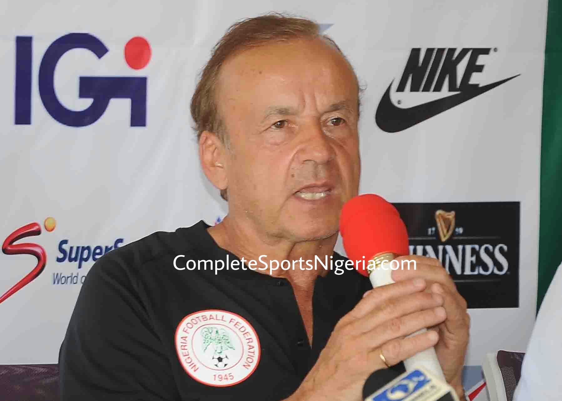 Rohr: Eagles Will Miss Mikel, Moses, Ikeme Vs Bafana But No Problem