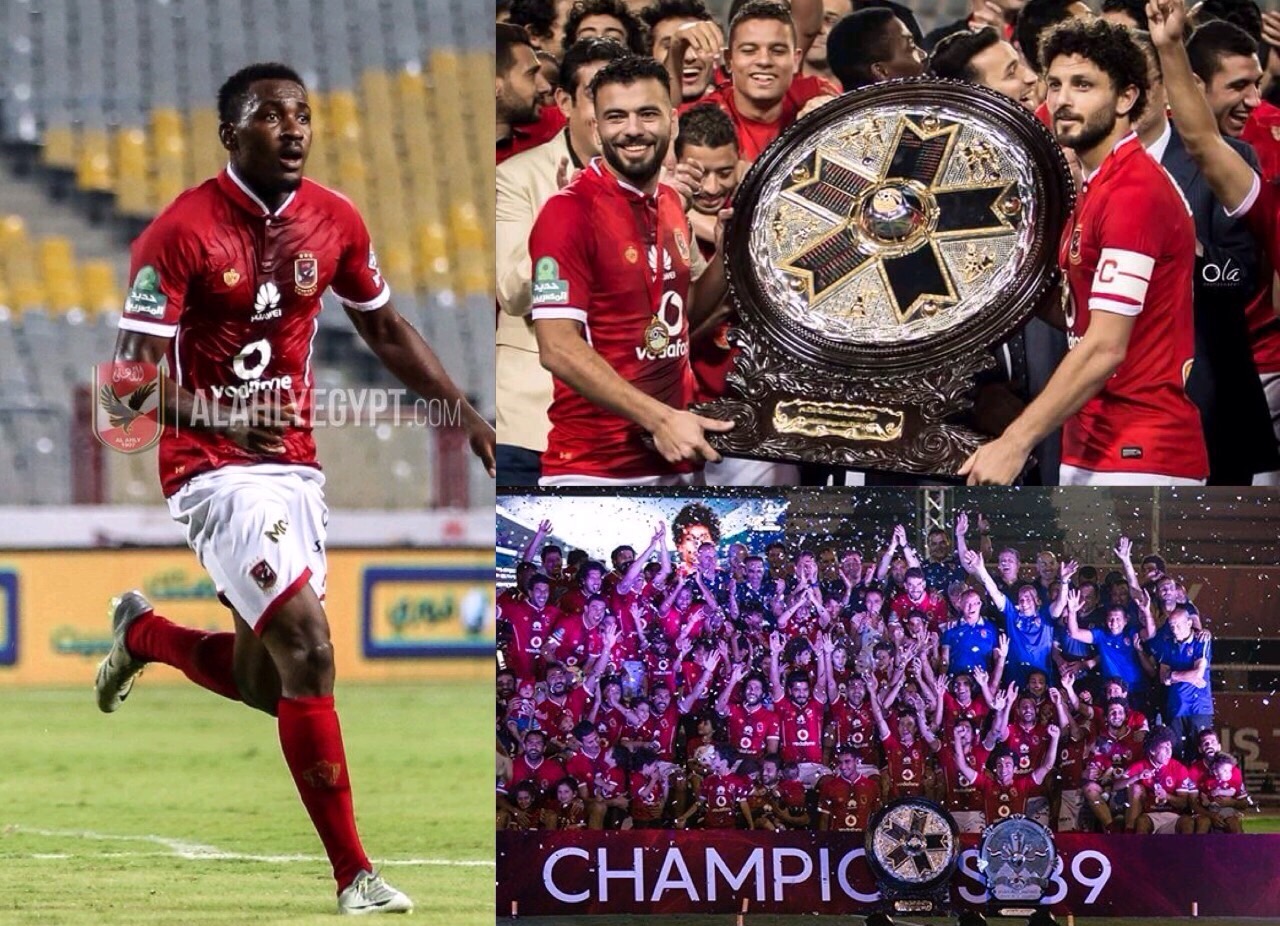 Ajayi Savours Egyptian League Win With Al Ahly, Plays Down Transfer Talks Ajayi Savours Egyptian League Win With Al Ahly, Plays Down Transfer Talks