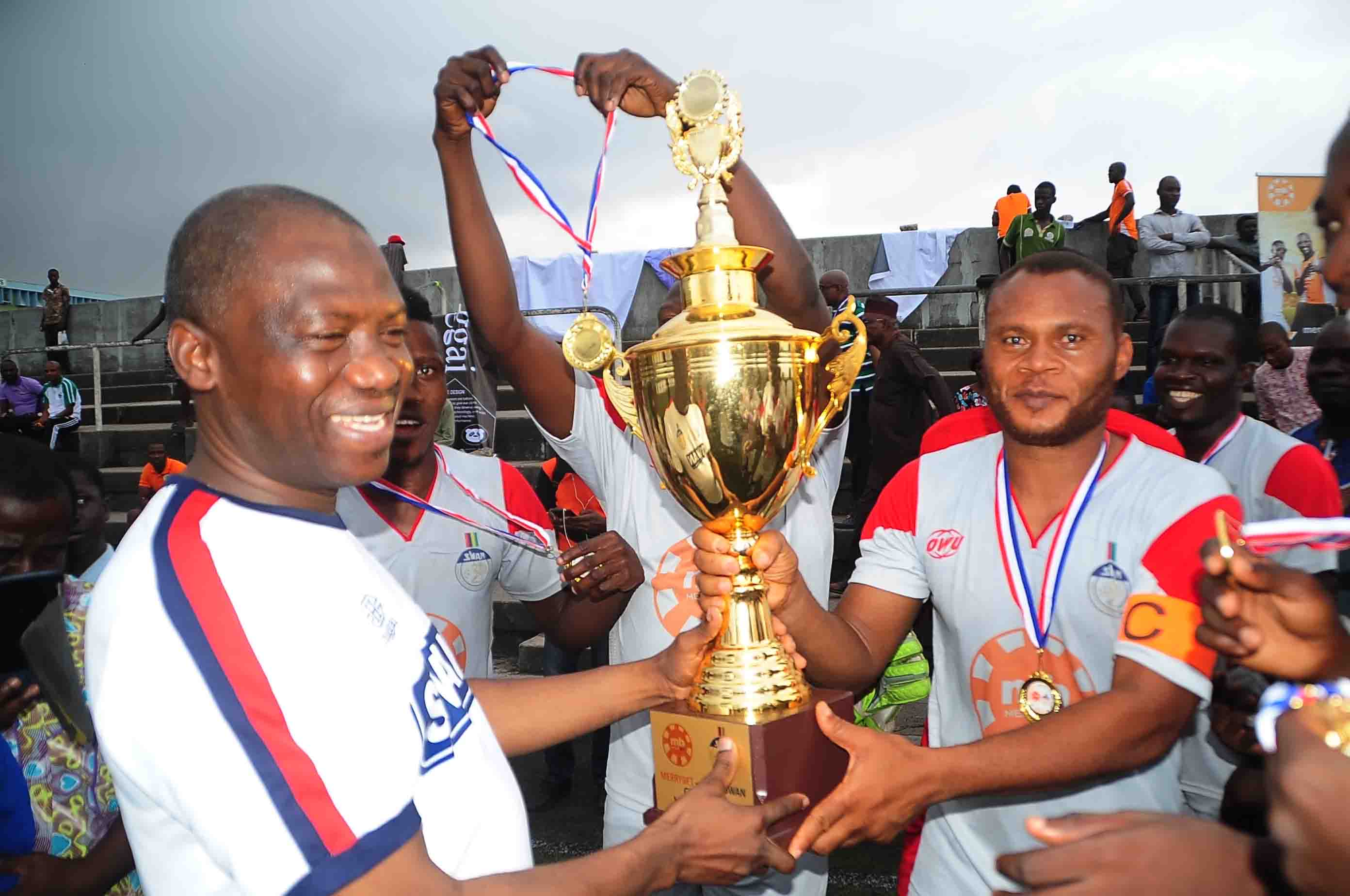 CHAMPIONS! Complete Sports Dismantle TVC To Regain MerryBet/SWAN Cup