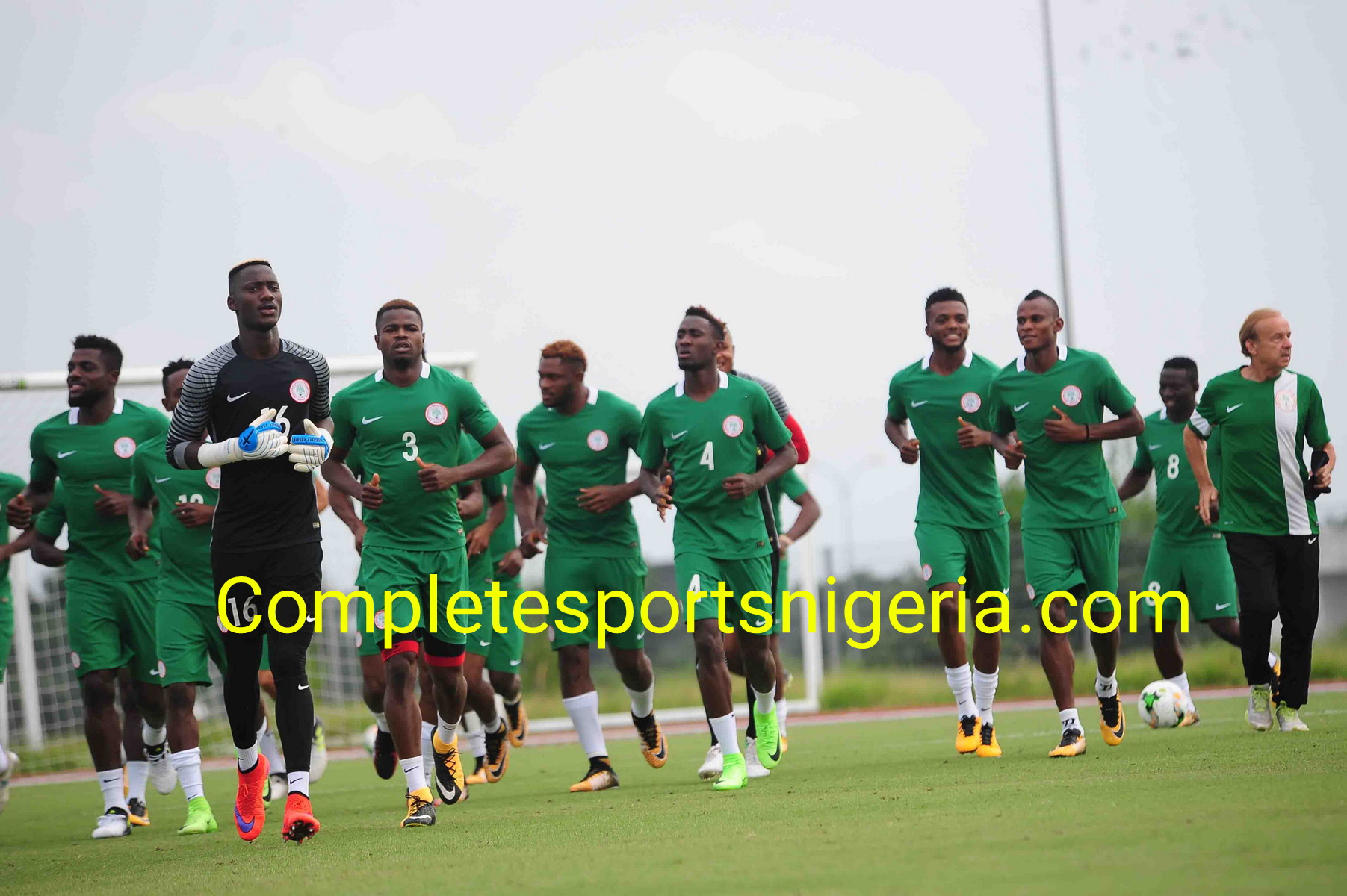 Rohr Plots Super Eagles’ Game Plan With Zambia  Videos