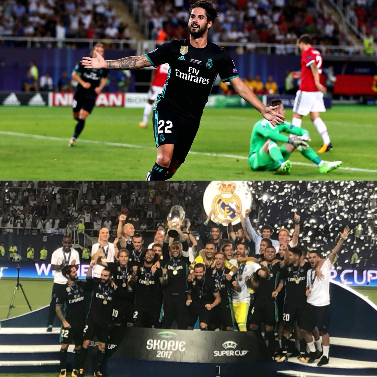Real Madrid Outclass Man United To Retain UEFA Super Cup Real Madrid Outclass Man United To Retain UEFA Super Cup
