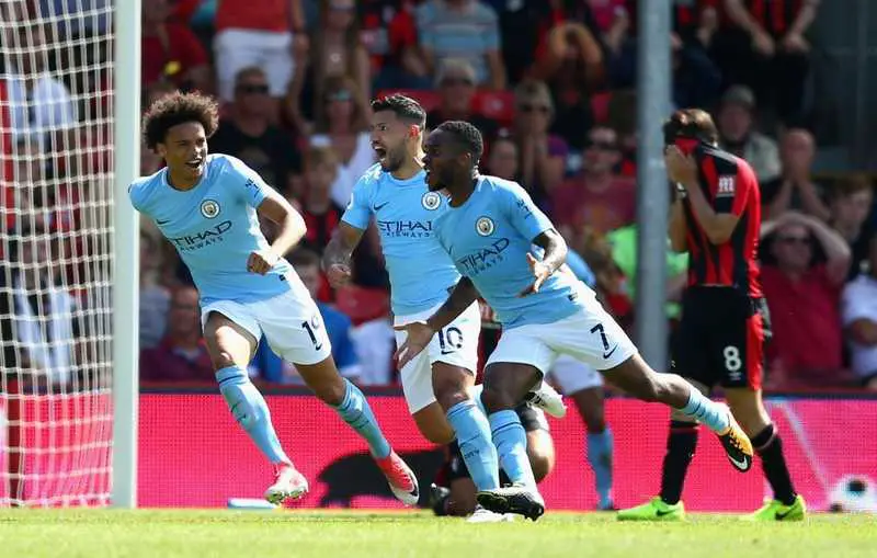 Sterling Nets Winner, Bags Red Card As Man City Pip Bournemouth Sterling Nets Winner, Bags Red Card As Man City Pip Bournemouth
