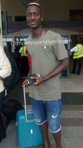 Super Eagles Goalie Alampasu Arrives In Uyo For Cameroon Super Eagles Goalie Alampasu Arrives In Uyo For Cameroon