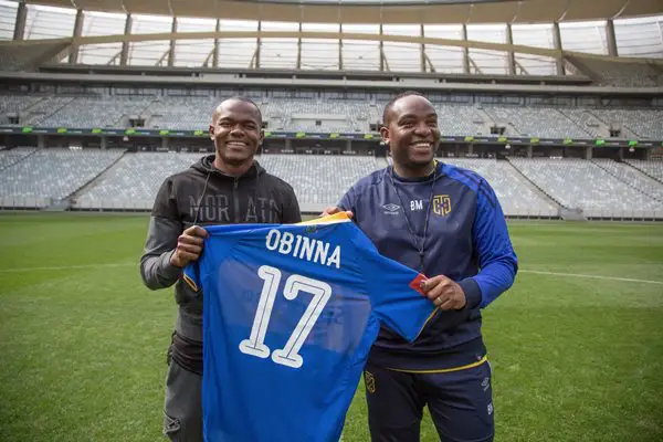 Ex-Super Eagle Nsofor To Make Cape Town City Debut This Week