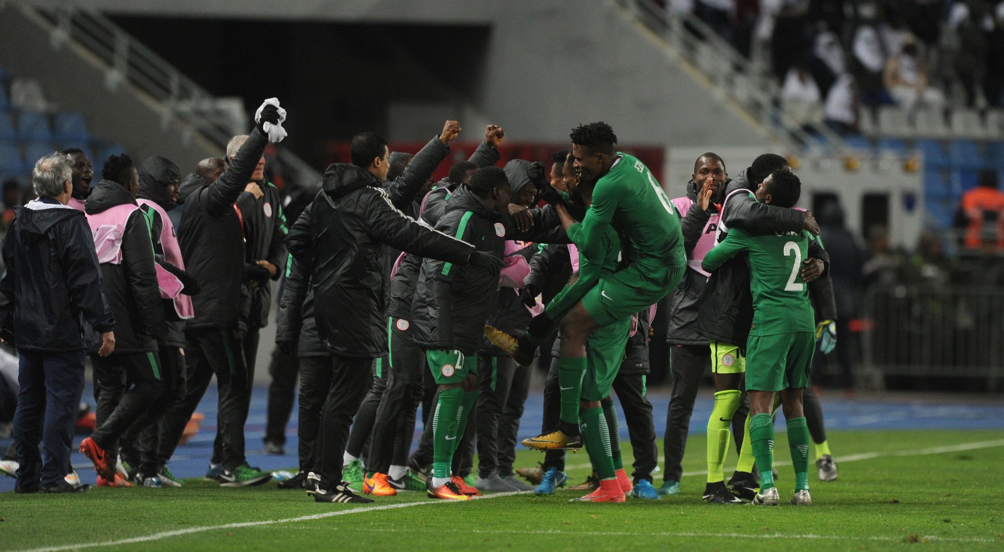 Rohr Praises Home Eagles, Ezenwa After CHAN Victory Over Angola