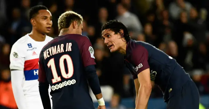 PSG Fans Angry With Neymar For Denying Cavani Chance To Make Club History