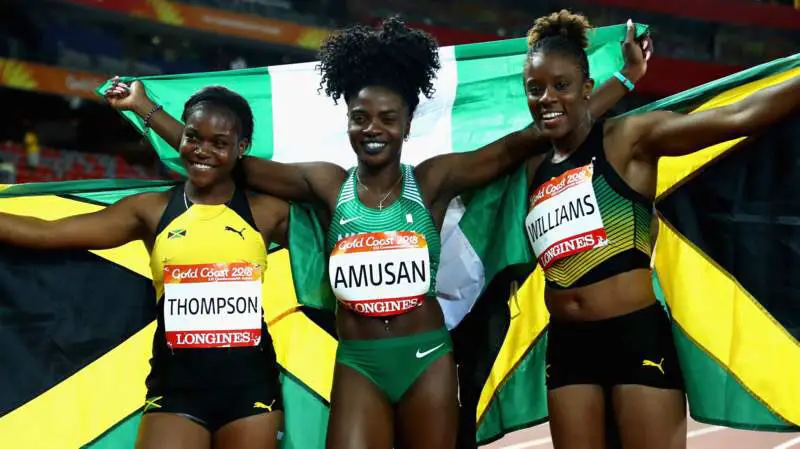 Gold Coast 2018: Nigeria’s Amusan Wins 100m Hurdles Gold!