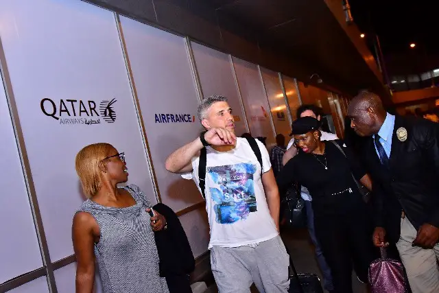 Argentine Football Legend Storm Lagos For Champions League Final Argentine Football Legend Storm Lagos For Champions League Final