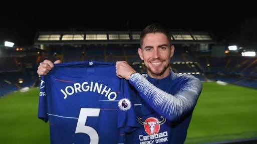 Chelsea Sign Jorginho From Napoli On A Five-Year Deal Chelsea Sign Jorginho From Napoli On A Five-Year Deal