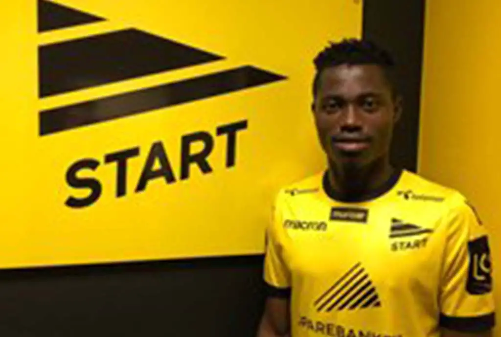 Akinyemi Finally Joins Norwegian Club IK Start, Says ‘I Hope To Score Many Goals Here’
