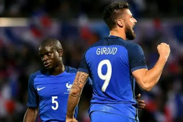 Giroud: Kante Was Too Shy To Hold The World Cup‎ Trophy