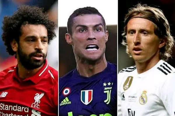 Ronaldo, Salah, Modric To Battle For UEFA Player Of The Year Award Ronaldo, Salah, Modric To Battle For UEFA Player Of The Year Award