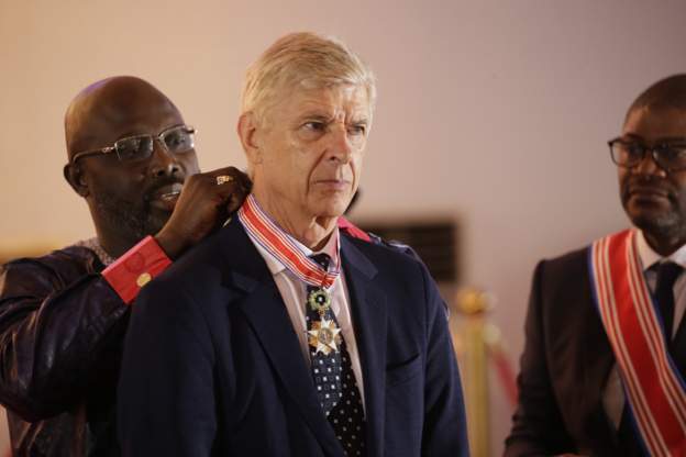 Monrovia Agog As President Weah Decorates Wenger, Le Roy With Liberia’s Highest Honour