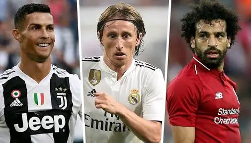 Salah, Ronaldo Modric Shortlisted For FIFA Men’s Player Of The Year Award As Messi Misses Out Salah, Ronaldo Modric Shortlisted For FIFA Men’s Player Of The Year Award As Messi Misses Out