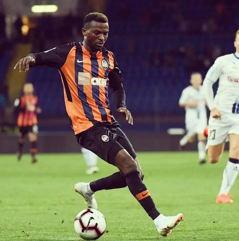 Kayode Hit With Three-Match Ban In Ukraine Over Red Card