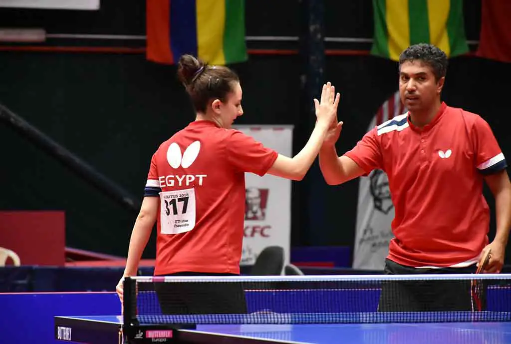 ITTF Africa: Egypt Stop Nigeria In Mixed Doubles Final, Men’s Doubles Semis