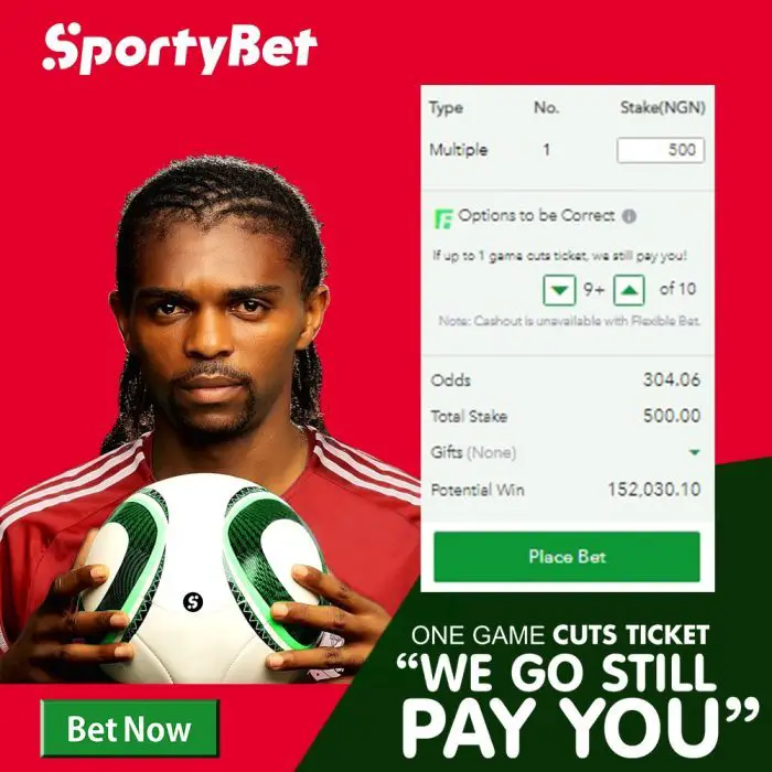 SportyBet Nigeria - Weekend Special! Predict the results of each