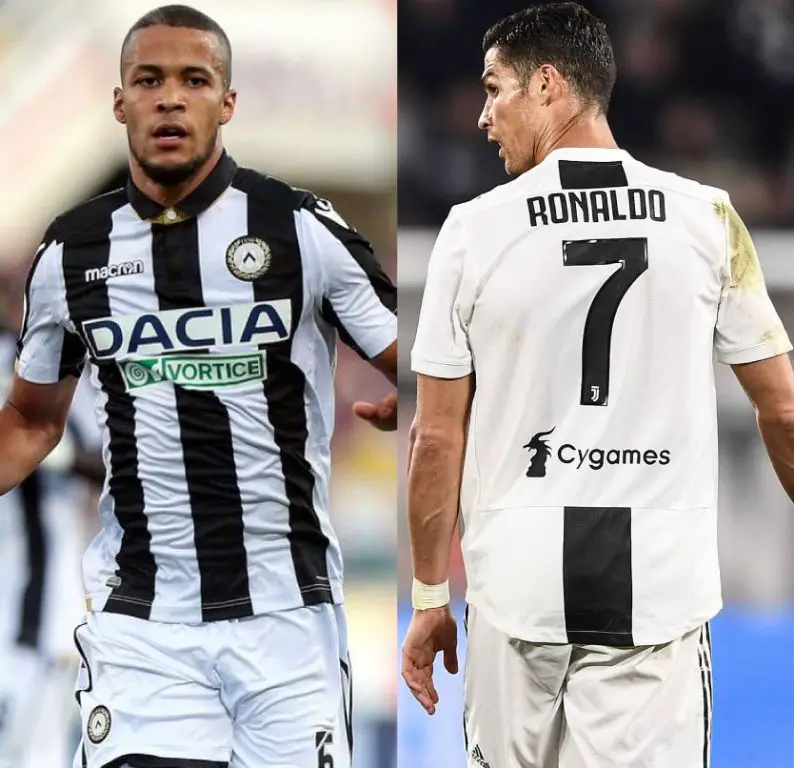 Serie A: Troost-Ekong Faces Ronaldo Test As Udinese Target Juve Scalp