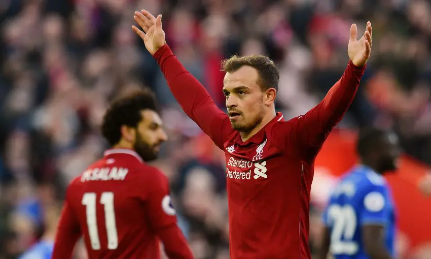 Reds Opt To Omit Shaqiri Reds Opt To Omit Shaqiri