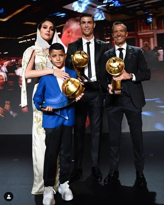 Ronaldo Wins Player of the Year at the Globe Soccer Awards