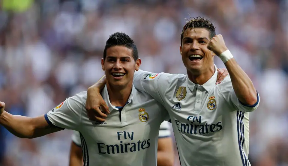 James Rodriguez’s Father Keen On Son Joining Ronaldo At Juventus