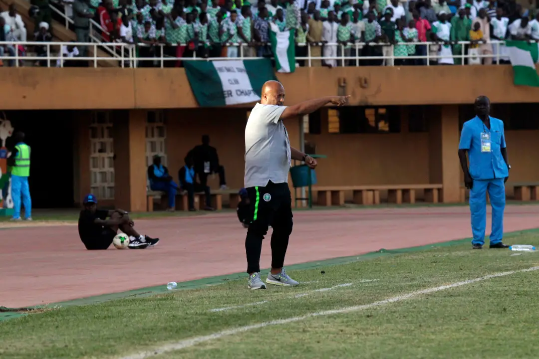 Aigbogun: My Players Fought But Lost  Difficult Match Vs Mali