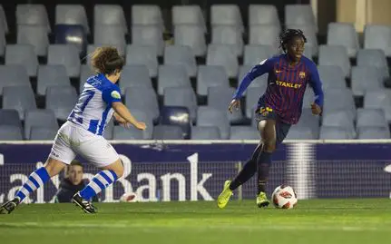 Oshoala Hit Brace in Barca's First League Loss