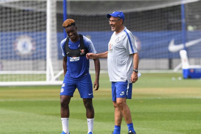 Sarri Explains Hudson-Odoi Position