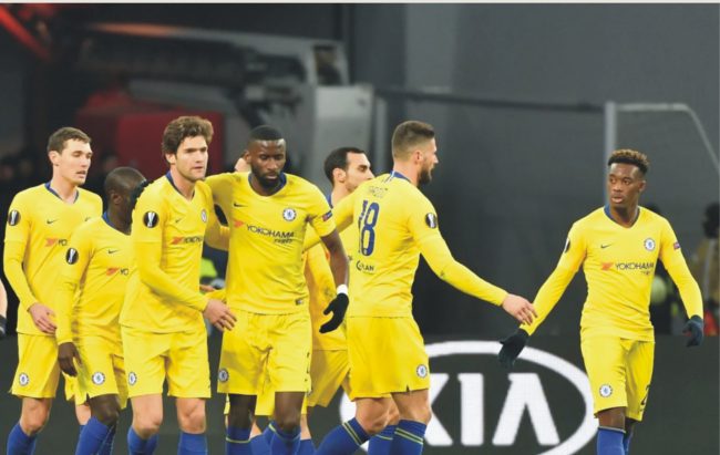 UEL: Sarri Hopes Chelsea Avoid Napoli In Quarter-Finals UEL: Sarri Hopes Chelsea Avoid Napoli In Quarter-Finals
