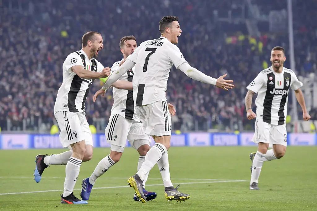 Champions League:  Ronaldo Treble Sends Juventus Through To Quarters,  Man City Thrash Schalke