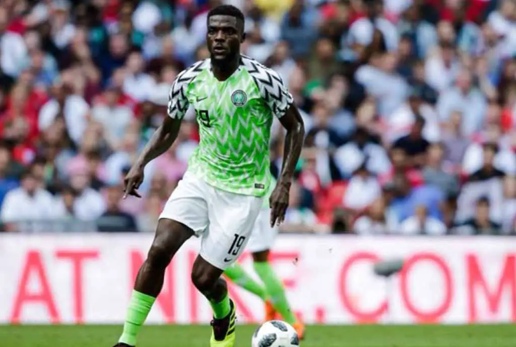 Ogu Happy To Have Father At Stadium Vs Egypt,  Allays Fears Over Injury