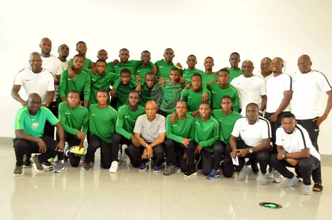 Ugbade: Golden Eaglets Focused On Winning 3rd U-17 AFCON Title In Tanzania nduka-ugbade-golden-eaglets-u17-afcon-manu-garba