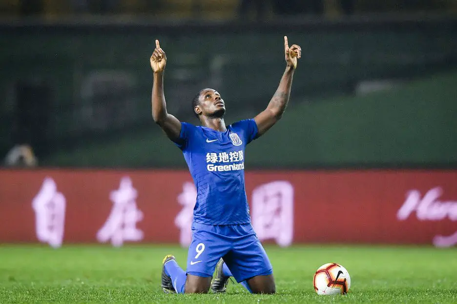 CSL: Ighalo Scores 6th Goal of Season As Shenhua Bag Away Draw