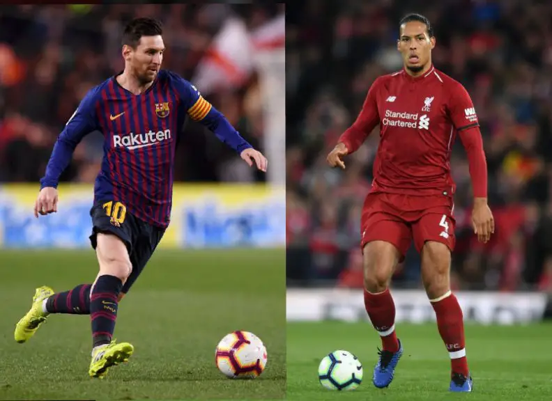 Klopp: Van Dijk, Not Messi Should be Crowned 2019 Ballon d’Or King