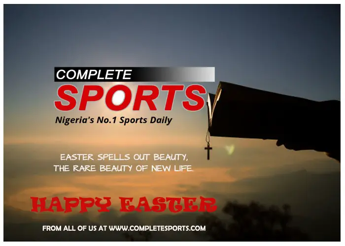 Easter Greetings From All Of Us At Complete Sports.