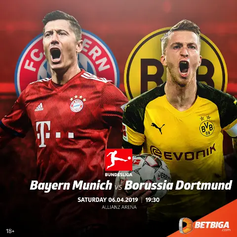 Bayern Vs Dortmund: German Classico Takes Centre Stage At Allianz Arena