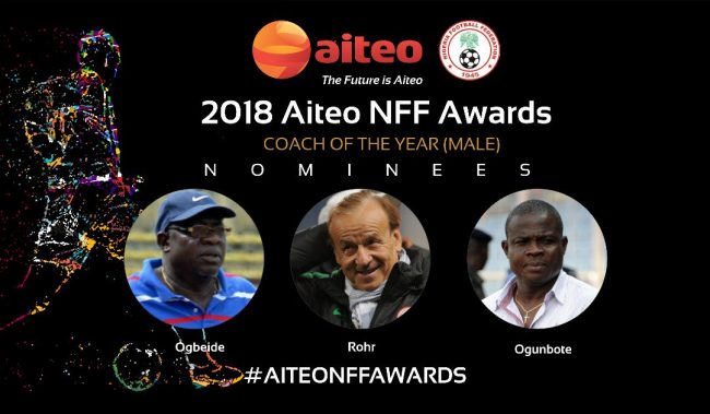   Ighalo, Musa,Osimhen Oshoala, Rohr Up For Aiteo NFF Award