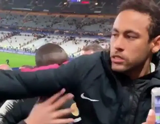 Neymar  Hit With Three-Match Ban For Assaulting Rennes Fan