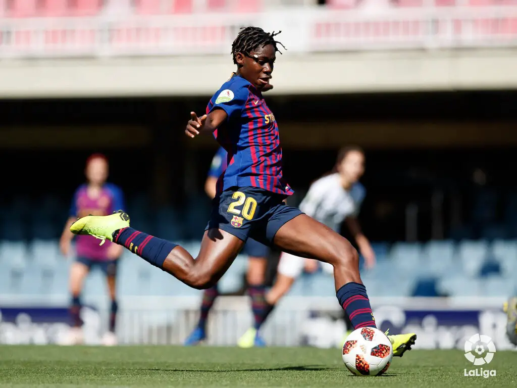 Oshoala Proud Of Barcelona Ladies Performance In  Champions League Final Defeat To Lyon