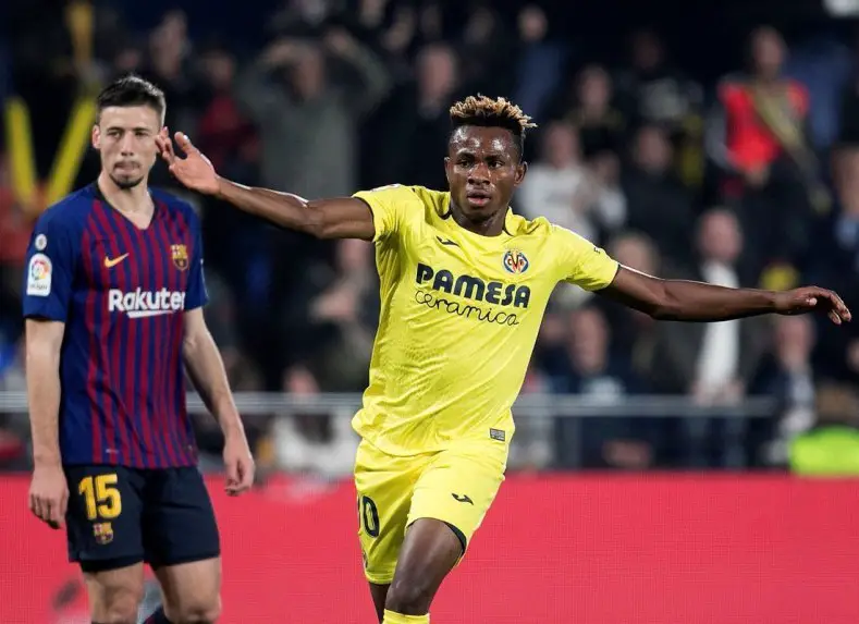 Chukwueze: Playing For EPL Club Still My Ambition After Failed Arsenal Link