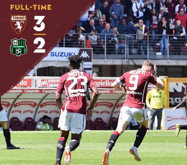 Aina Indisposed As Torino Win 3-2 At Home Vs Sassuolo ola-aina-torino-sassuolo-serie-a-super-eagles