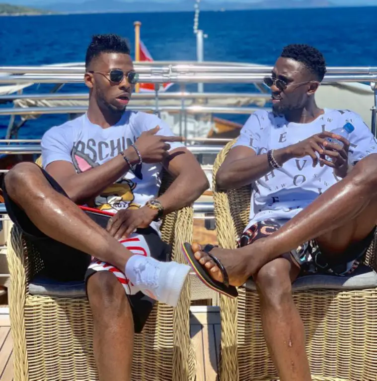 Ndidi, Iheanacho Cool Off At French Beach After Hectic Season