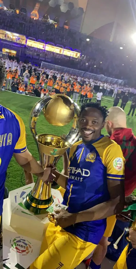 Musa Celebrates Al Nassr’s Saudi League  Title Success