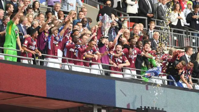 Aston Villa Promoted To Premier League After Play-off Final Win Vs Derby County