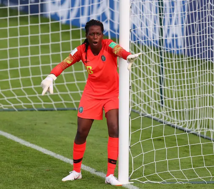 WAFCON 2022: Super Falcons Goalkeeper Suspended for South Africa clash
