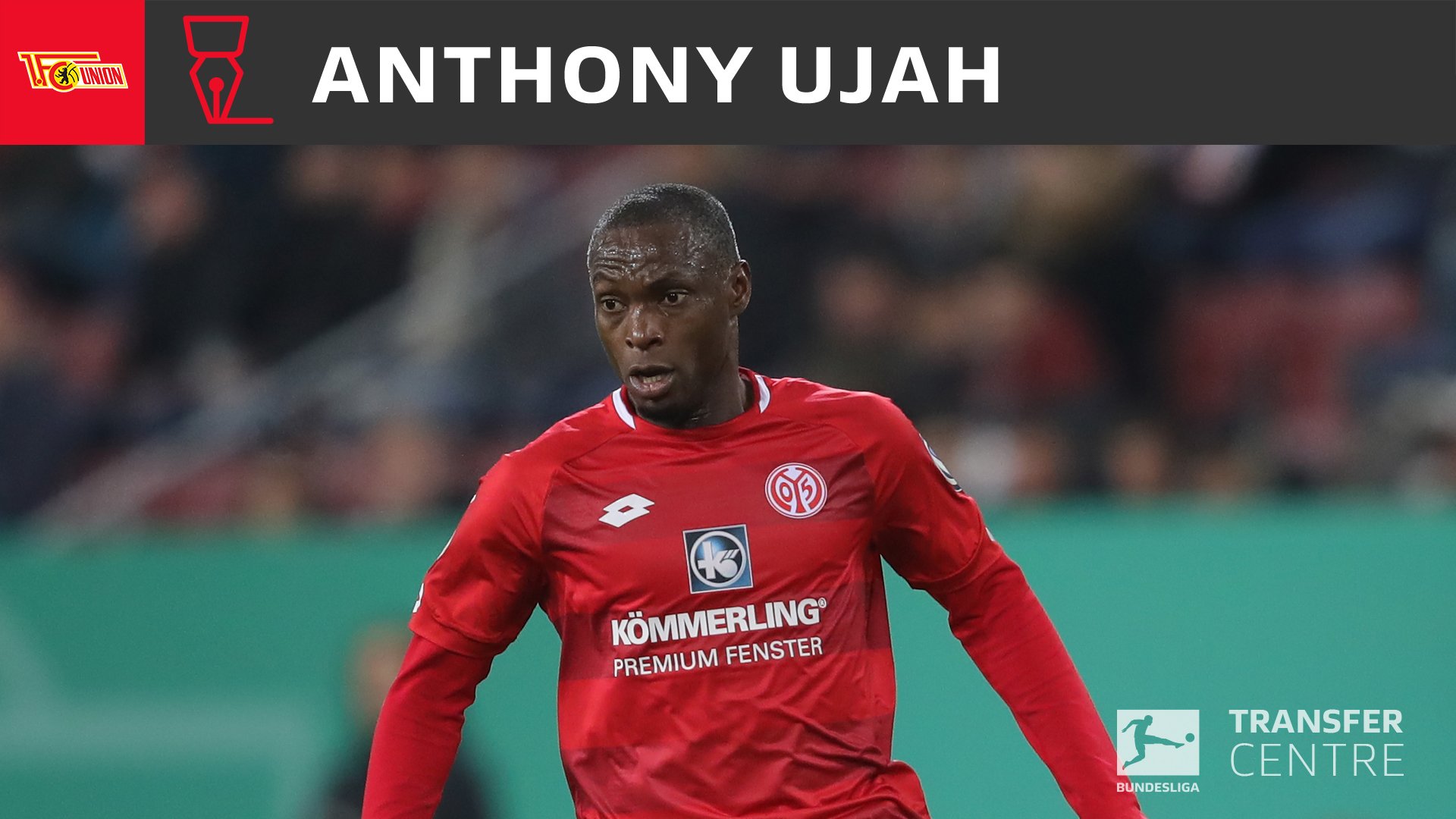 Ujah Joins New Bundesliga Side Union Berlin From FSV Mainz