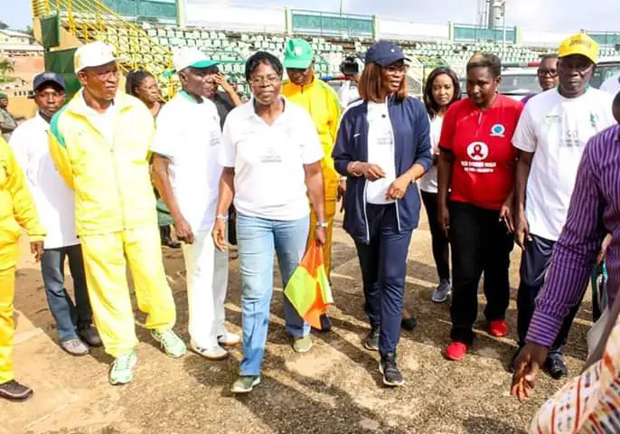 Ogun State First Lady Flags Off 2019 Olympic Day Run