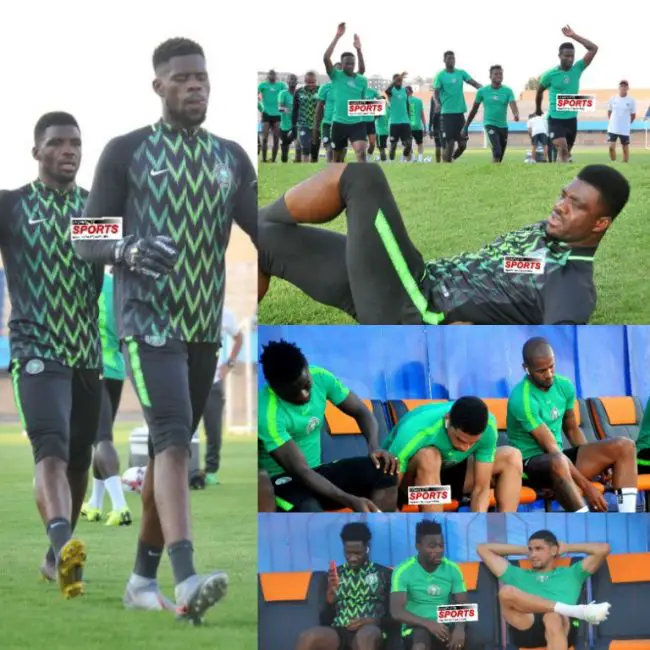 PHOTOS: Super Eagles Complete, Sharp In Last Training Session Ahead Bafana Clash super-eagles-afcon-2019-bafana-bafana-egypt-2019-gernot-rohr